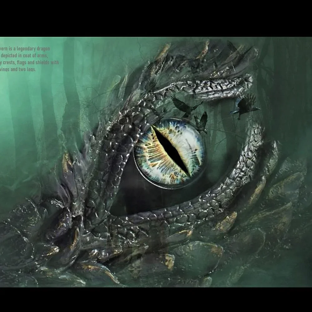 Dragons 2027 Wall Calendar Fantasy Art Mythology Folklore Medieval Dragon Gift